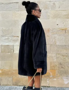 Шуба (жакет) из меха норки KOPENGAGEN FUR - фото 7