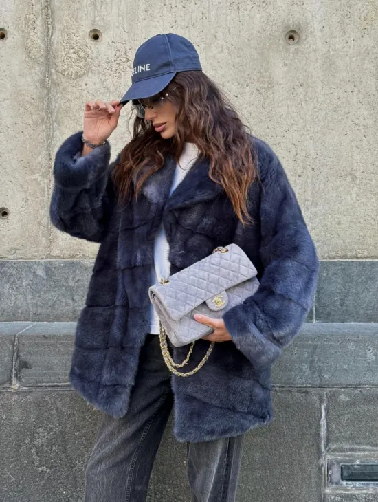 Короткая норковая шуба - автоледи - фото 9