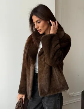 Норковый пиджак - фото 11