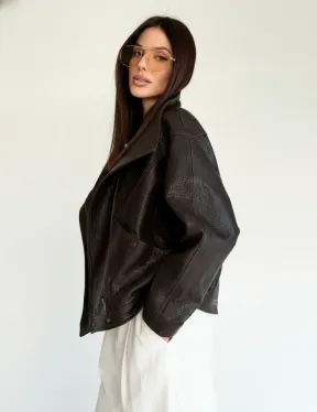 Женская кожаная куртка - фото 14