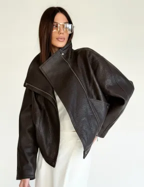 Женская кожаная куртка - фото 11