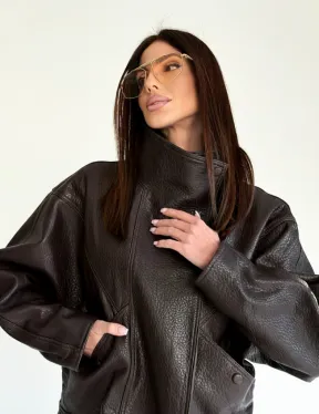 Женская кожаная куртка - фото 20